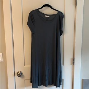 T shirt dress from Nordstrom. So comfortable!
